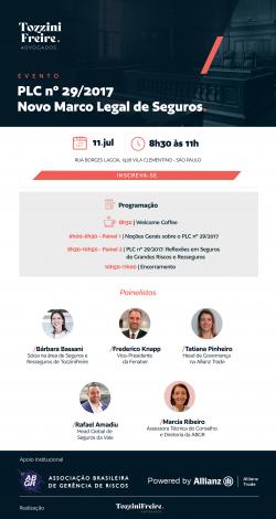 Evento PLC n° 29/2017 | Novo Marco Legal de Seguros